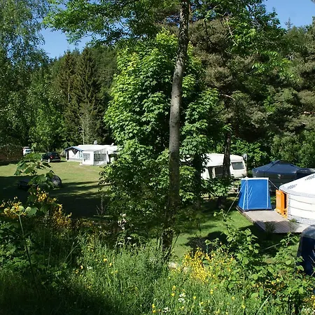 Camping Eco-responsable Du Pont De Braye Campsite Chastanier